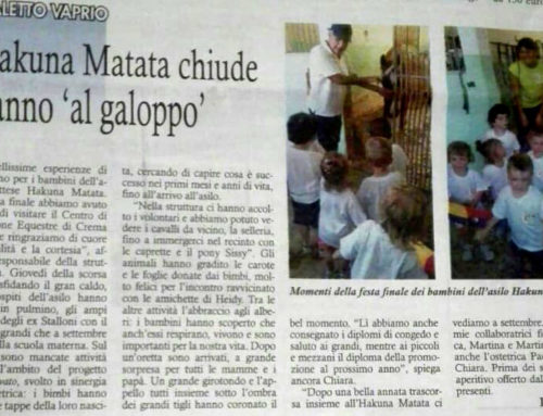 L’ASILO CHIUDE L’ANNO AL GALOPPO